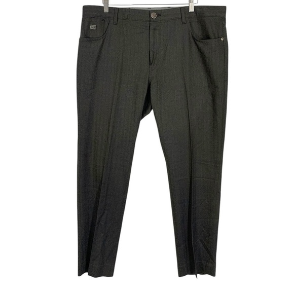 Robert Graham Slim Jim Wool Pants Size 40 - Picture 1 of 12